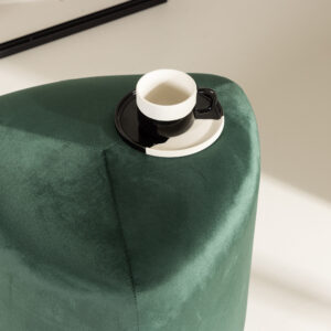 Peg – Pouf – Vert – ⌀46 cm