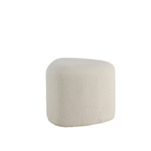 Peg – Pouf – Blanc – ⌀46 cm