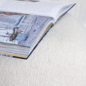 Peg – Pouf – Blanc – ⌀46 cm