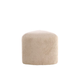 Peg – Pouf – Beige – ⌀46 cm