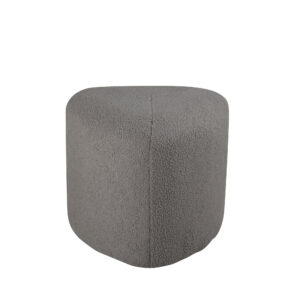 Peg – Pouf – Gris – ⌀46 cm