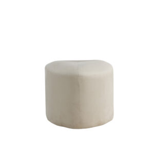 Peg – Pouf – Beige – ⌀46 cm