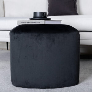 Peg – Pouf – Noir – ⌀46 cm