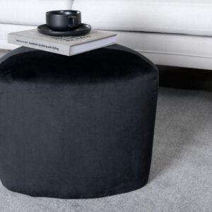 Peg – Pouf – Noir – ⌀46 cm