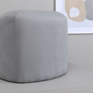 Peg – Pouf – Gris – ⌀46 cm