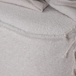 Piff – Pouf – Blanc – ⌀44 cm