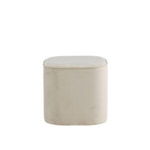 Piff – Pouf – Beige – ⌀44 cm