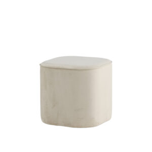 Piff – Pouf – Beige – ⌀44 cm