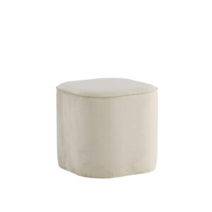 Piff – Pouf – Beige – ⌀44 cm