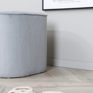 Piff – Pouf – Gris – ⌀44 cm
