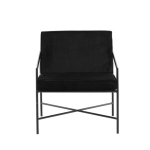 Rakel – Armchair – Noir – 72 x 78 x 65 cm