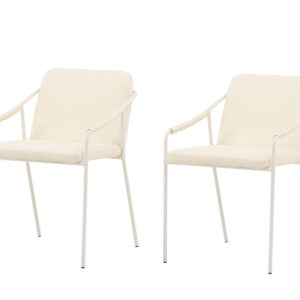 Tvist – Chaise de salle à manger – Beige – 59 x 77 x 53 cm