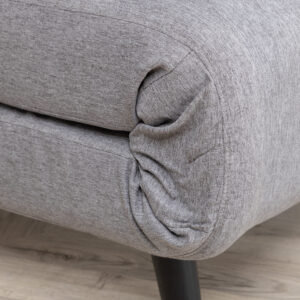 Vicky – Lit pliant – Noir, Gris – 80 x 88 x 70 cm