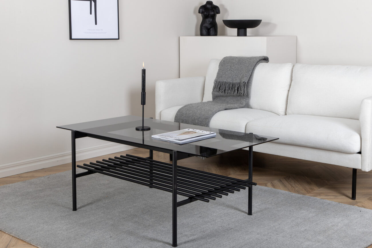 Von Staf – Table basse – Noir – 120 x 60 cm