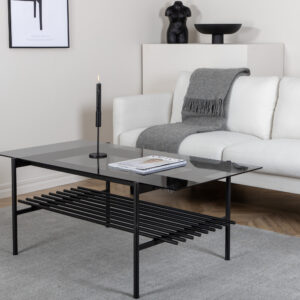 Von Staf – Table basse – Noir – 120 x 60 cm
