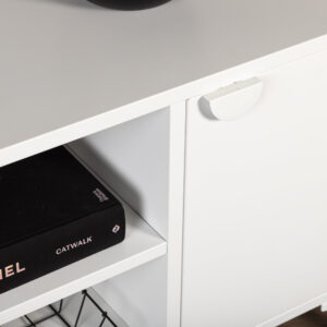 Piring – Meuble TV – Blanc – 40 x 63 x 120 cm