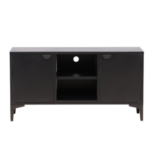 Piring – Meuble TV – Noir – 40 x 63 x 120 cm