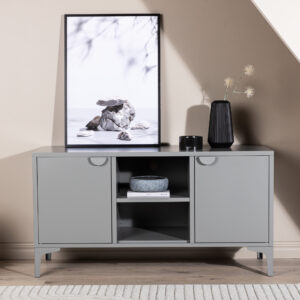 Piring – Meuble TV – Gris clair – 40 x 63 x 120 cm