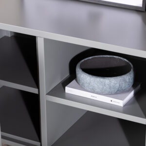 Piring – Meuble TV – Gris clair – 40 x 63 x 120 cm