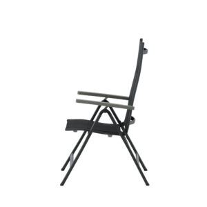 Albany – Chaise réglable – Noir – 67 x 110 x 59 cm