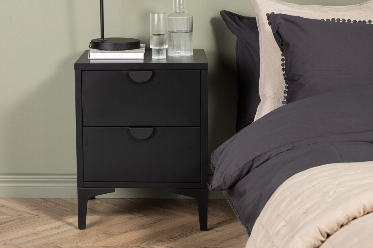 Piring – Commode – Noir – 40 x 60 x 45 cm