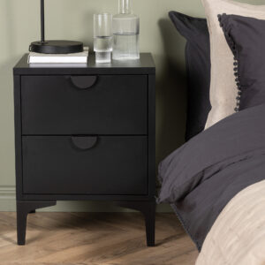 Piring – Commode – Noir – 40 x 60 x 45 cm