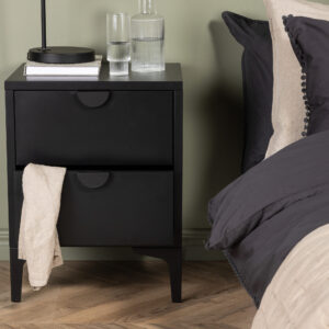 Piring – Commode – Noir – 40 x 60 x 45 cm