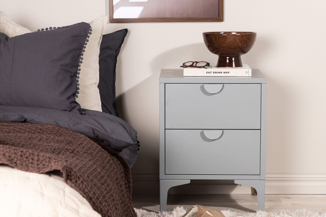Piring – Commode – Gris clair – 40 x 60 x 45 cm