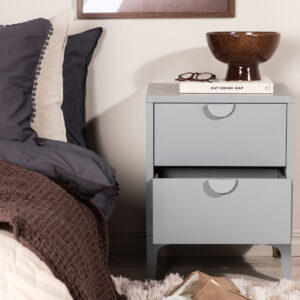Piring – Commode – Gris clair – 40 x 60 x 45 cm
