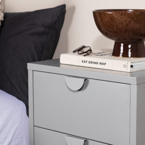 Piring – Commode – Gris clair – 40 x 60 x 45 cm