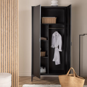 Piring – Wardrobe – Noir – 45 x 183 x 85 cm