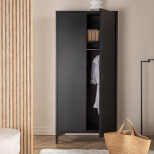 Piring – Wardrobe – Noir – 45 x 183 x 85 cm