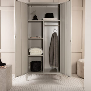 Piring – Wardrobe – Beige – 45 x 183 x 85 cm