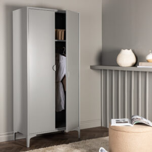 Piring – Wardrobe – Gris clair – 45 x 183 x 85 cm