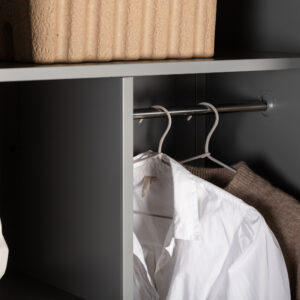 Piring – Wardrobe – Gris clair – 45 x 183 x 85 cm