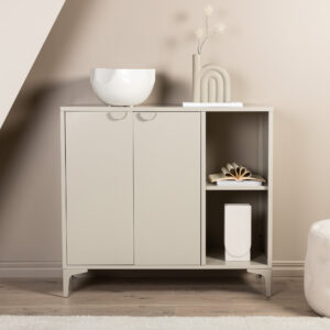 Piring – Meuble de rangement – Beige – 42 x 100 x 110 cm