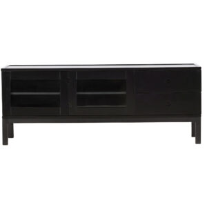 Alcoa – Commode – Noir – 40 x 57 x 150 cm
