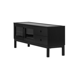 Alcoa – Commode – Noir – 40 x 57 x 150 cm