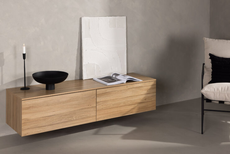 Frihamn – Commode – Naturel – 45 x 35 x 160 cm