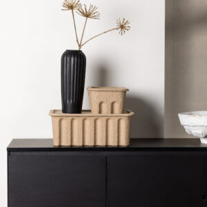Corpus – Commode – Noir – 40 x 56 x 138 cm