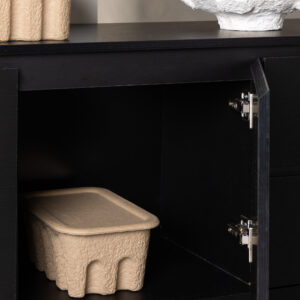 Corpus – Commode – Noir – 40 x 56 x 138 cm