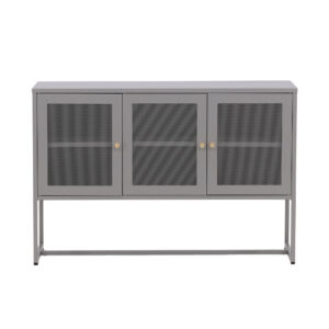 Malla – Meuble de rangement – Gris clair – 40 x 80 x 120 cm