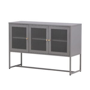 Malla – Meuble de rangement – Gris clair – 40 x 80 x 120 cm