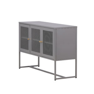Malla – Meuble de rangement – Gris clair – 40 x 80 x 120 cm