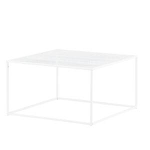 Netz – Table basse – Blanc – 80 x 80 cm