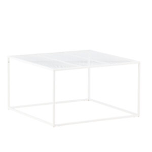 Netz – Table basse – Blanc – 80 x 80 cm