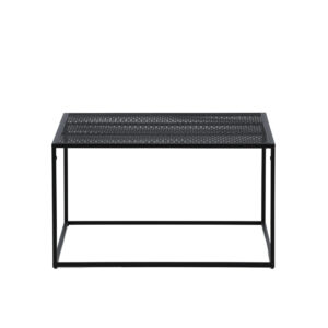 Netz – Table basse – Noir – 80 x 80 cm