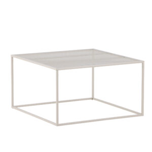 Netz – Table basse – Beige – 80 x 80 cm
