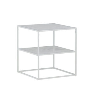 Netz – Table basse – Blanc – 55 x 55 cm
