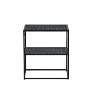 Netz – Table basse – Noir – 55 x 55 cm